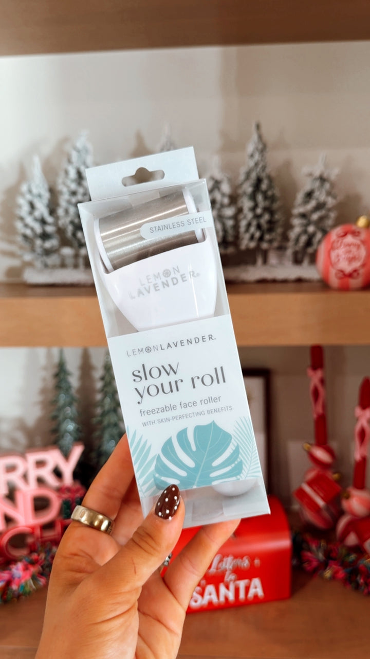Slow Your Roll Freezable Face Roller Massager