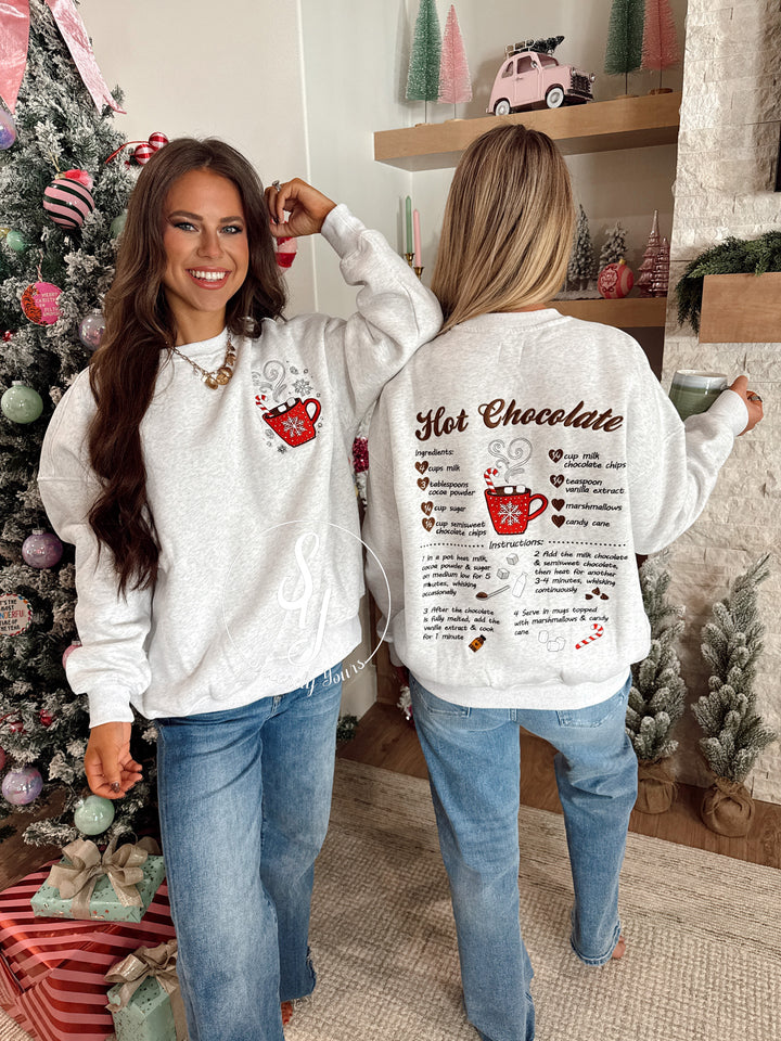 Hot Chocolate Making Graphic - Pearl Grey