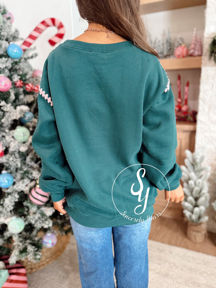 Jolly Living Pullover - Hunter Green