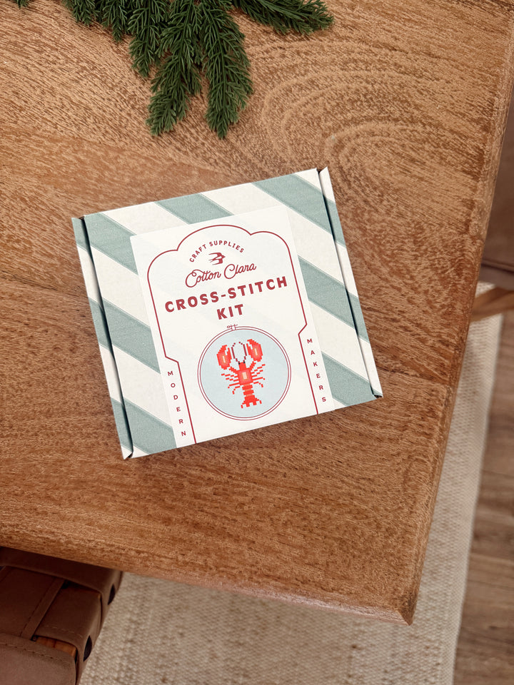 Lobster Cross Stitch Kit