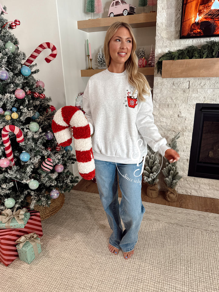 Hot Chocolate Making Graphic - Pearl Grey