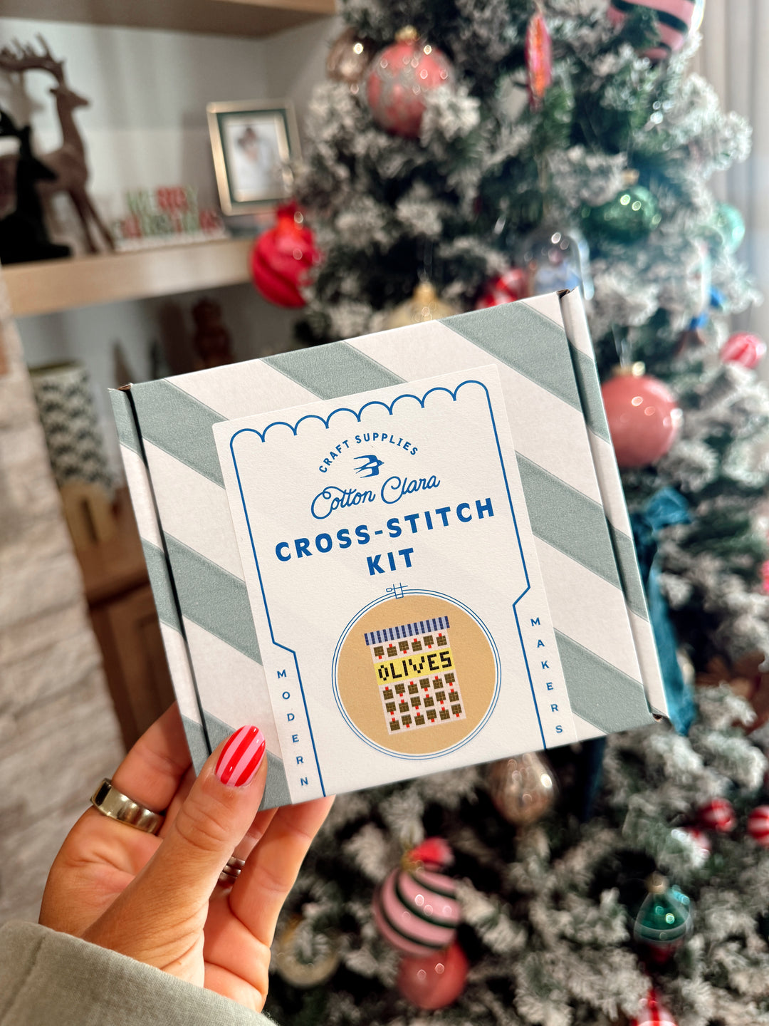 Olives Cross Stitch Kit