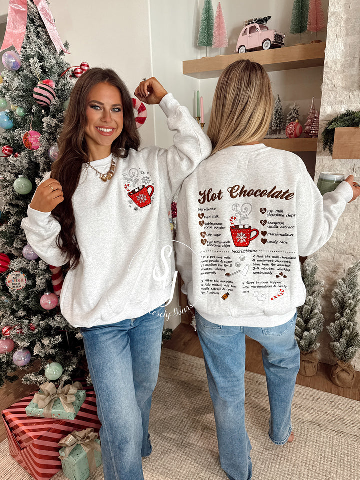 Hot Chocolate Making Graphic - Pearl Grey