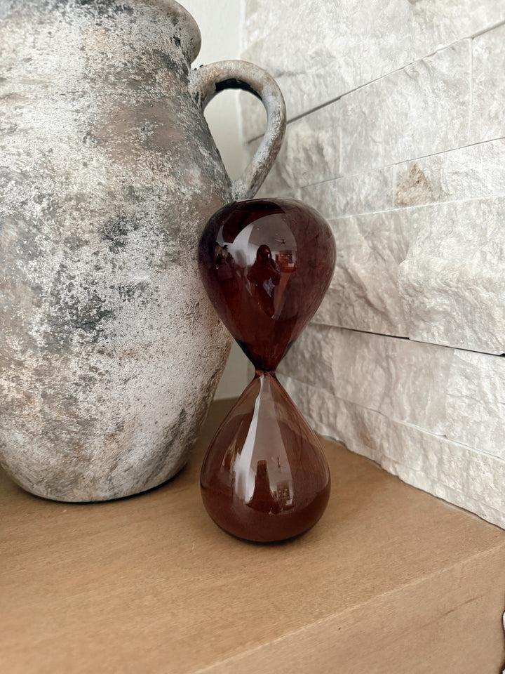 Hourglass, 15 min - Smoky Quartz