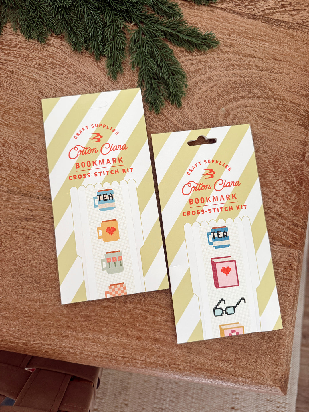 Tea/Mugs Bookmark Cross Stitch Kit