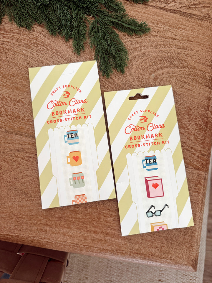 Tea/Mugs Bookmark Cross Stitch Kit