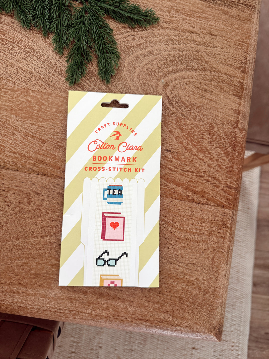 Book Lovers Bookmark Cross Stitch Kit