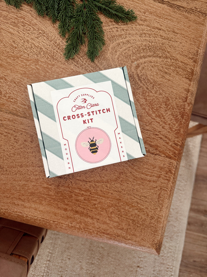Bee Cross Stitch Kit