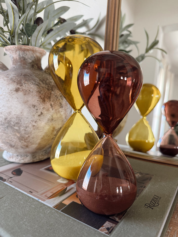 Hourglass, 15 min - Smoky Quartz