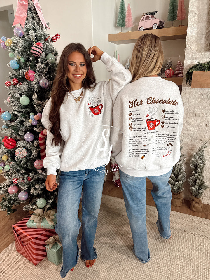 Hot Chocolate Making Graphic - Pearl Grey