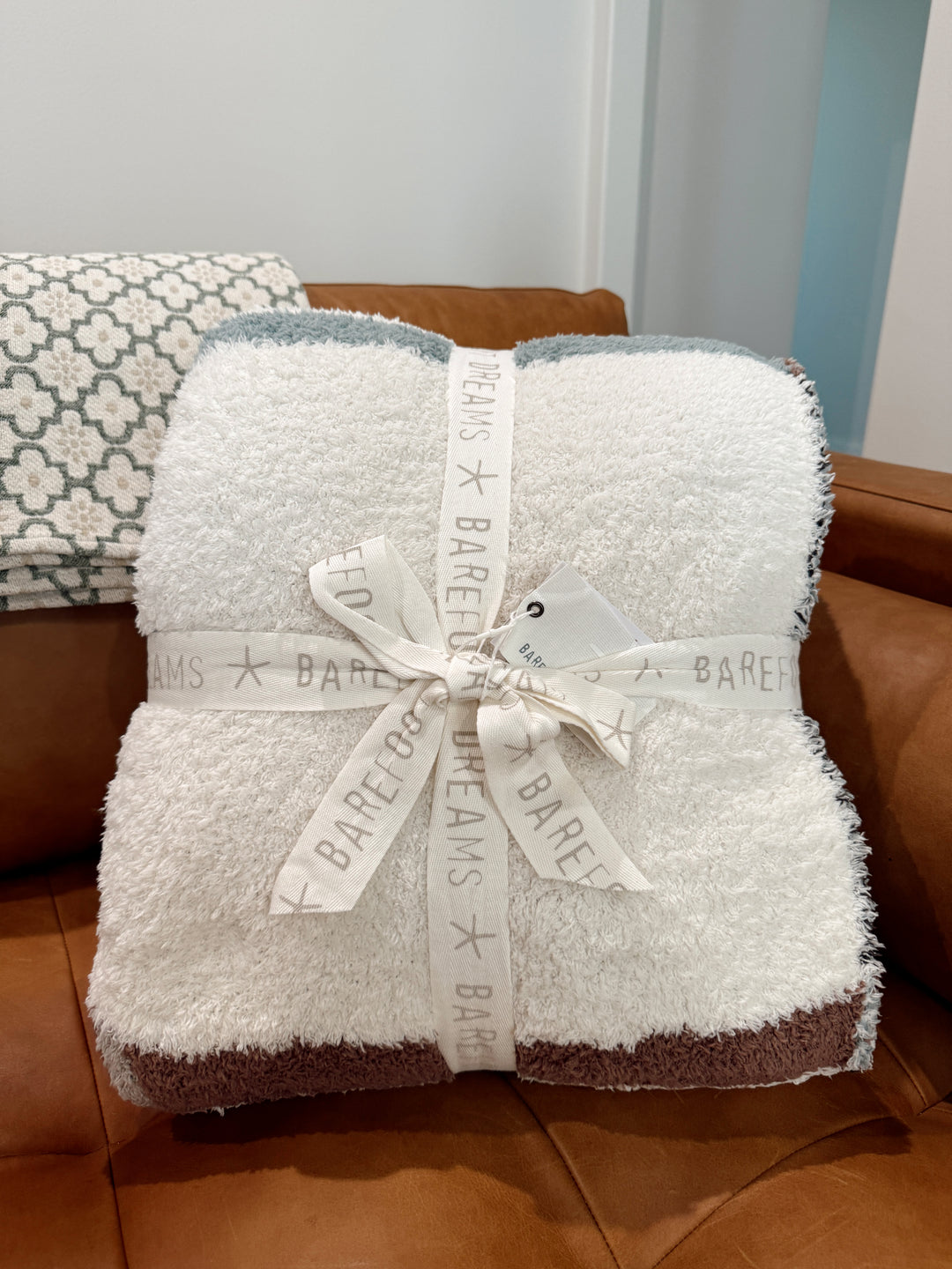 Barefoot Dreams: CozyChic® Vista Stripe Throw -Cream Multi