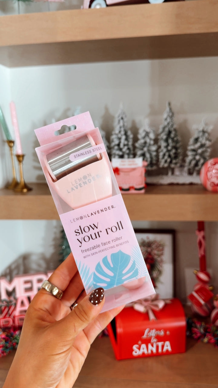 Slow Your Roll Freezable Face Roller Massager