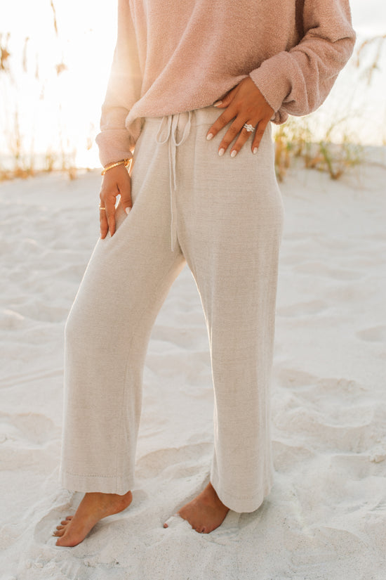 Barefoot Dreams: CozyChic Ultra Lite® Culotte- Fog Gray