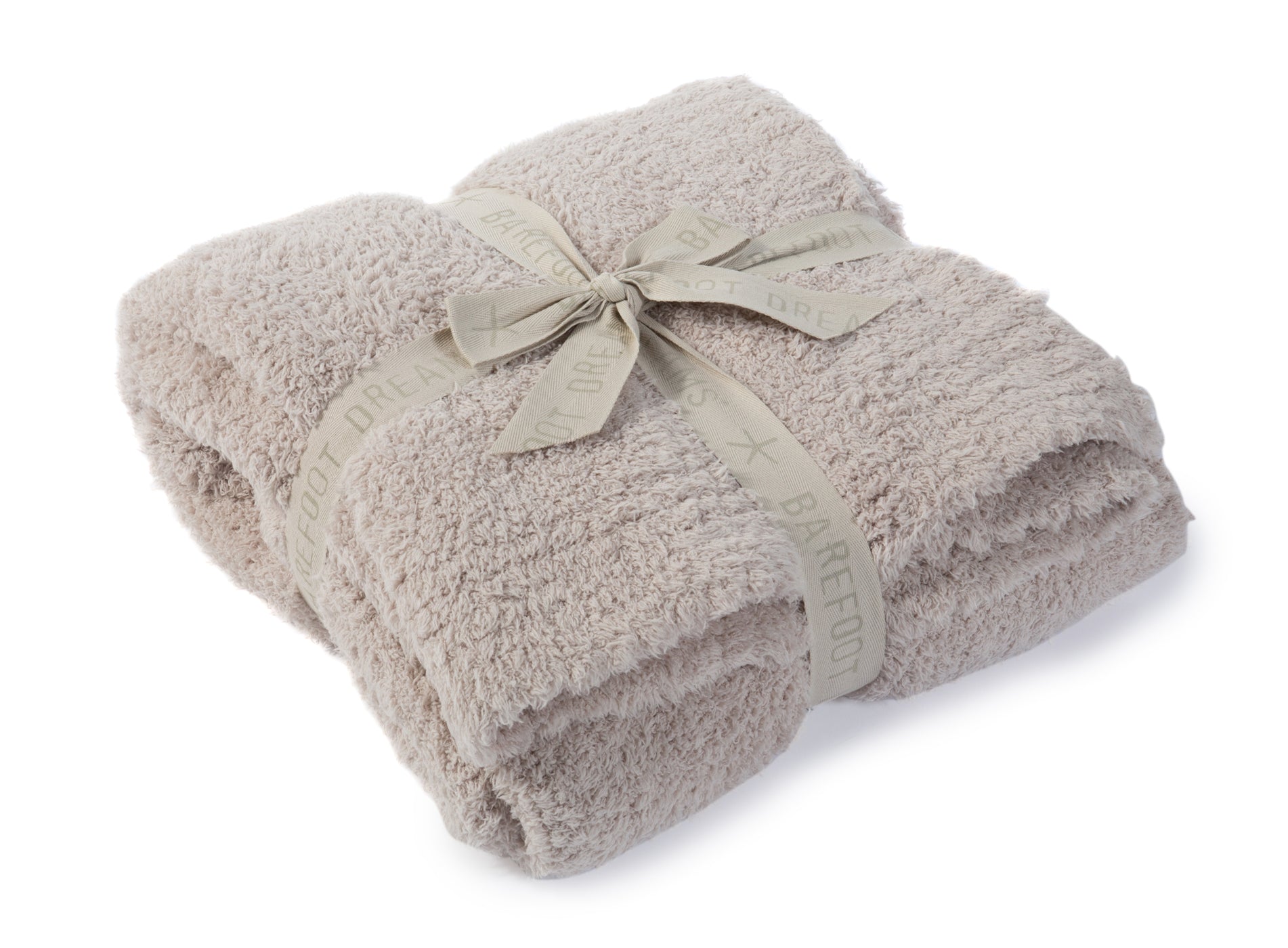 Barefoot Dreams CozyChic Throw Stone Sincerely Yours