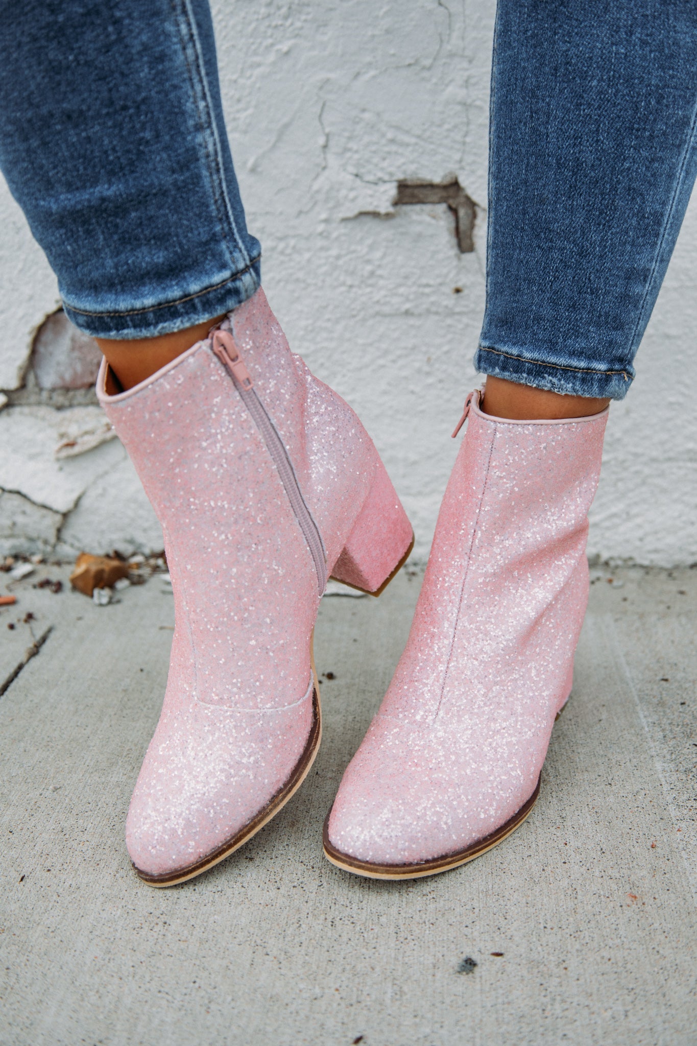 Pretty In Pink Booties - Pink