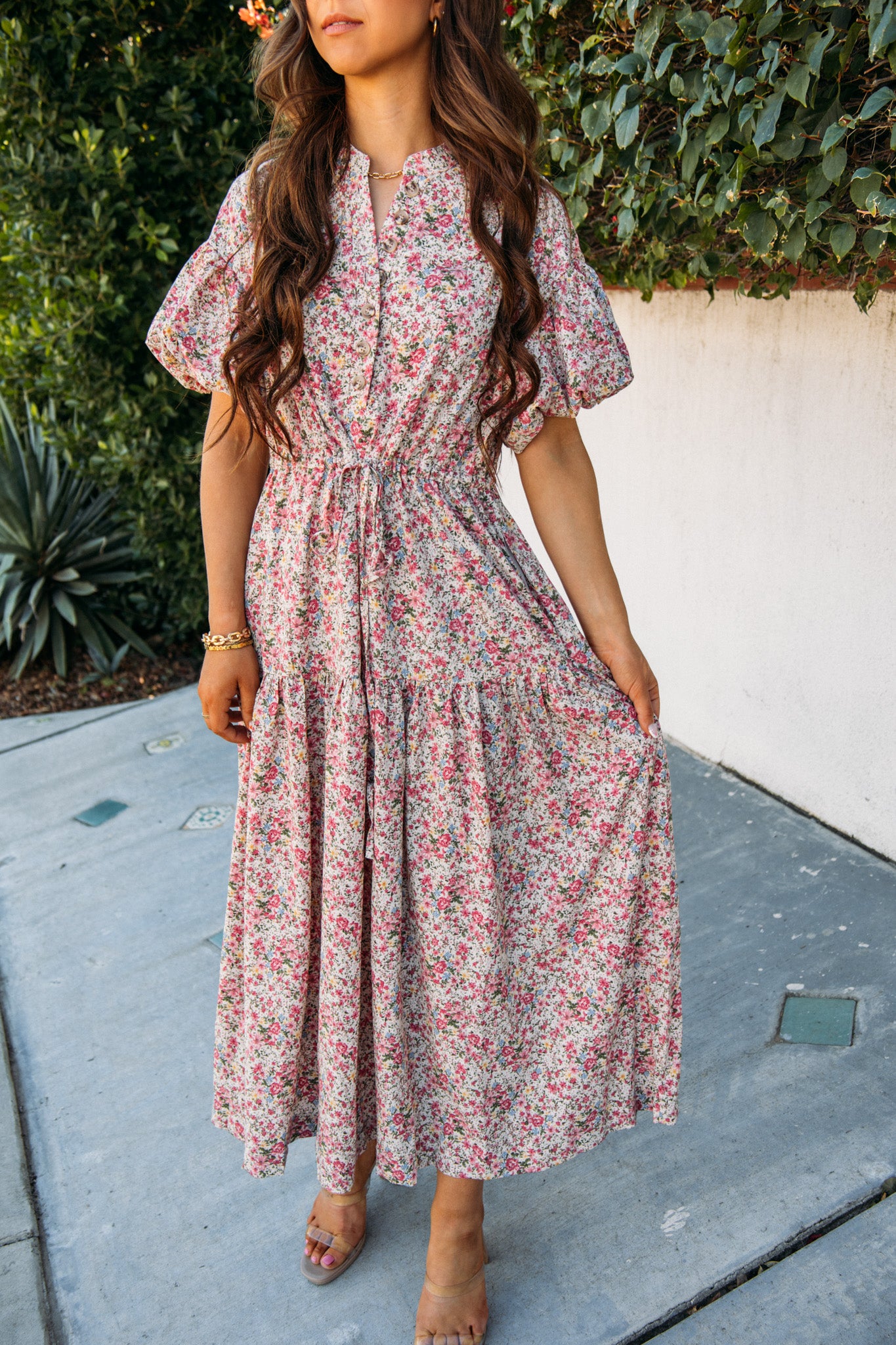 Garden Party Dress - Rose