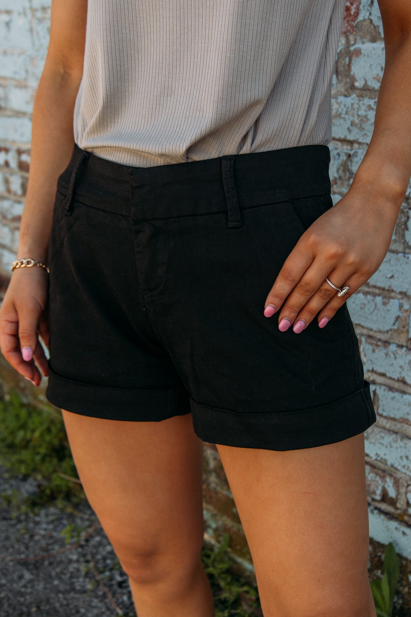 Dear John: Hampton Shorts -Black