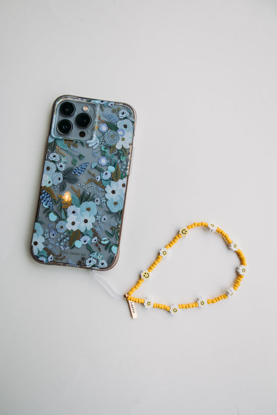 Load image into Gallery viewer, Flower Power Phone Charm -Yellow
