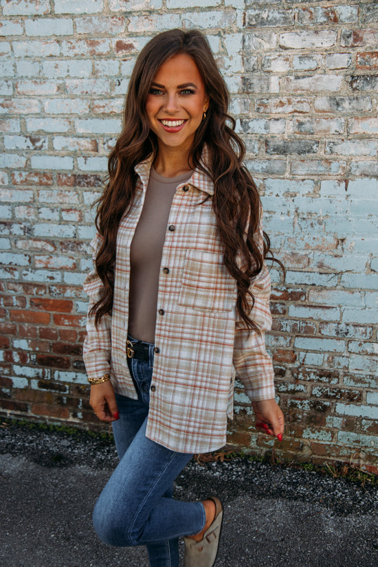 The Banks Flannel - Beige