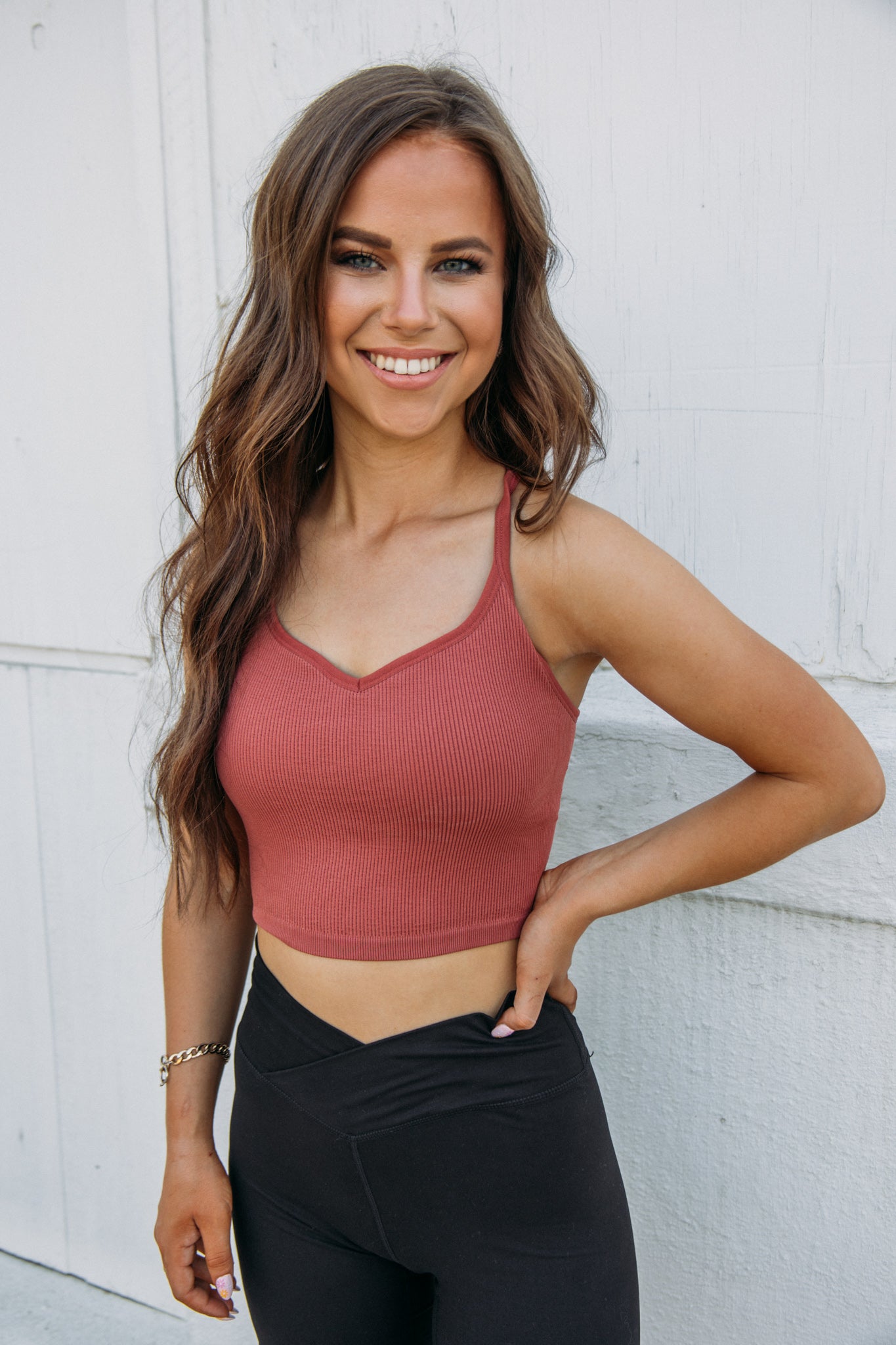 Here We Go Again Bralette -Sienna