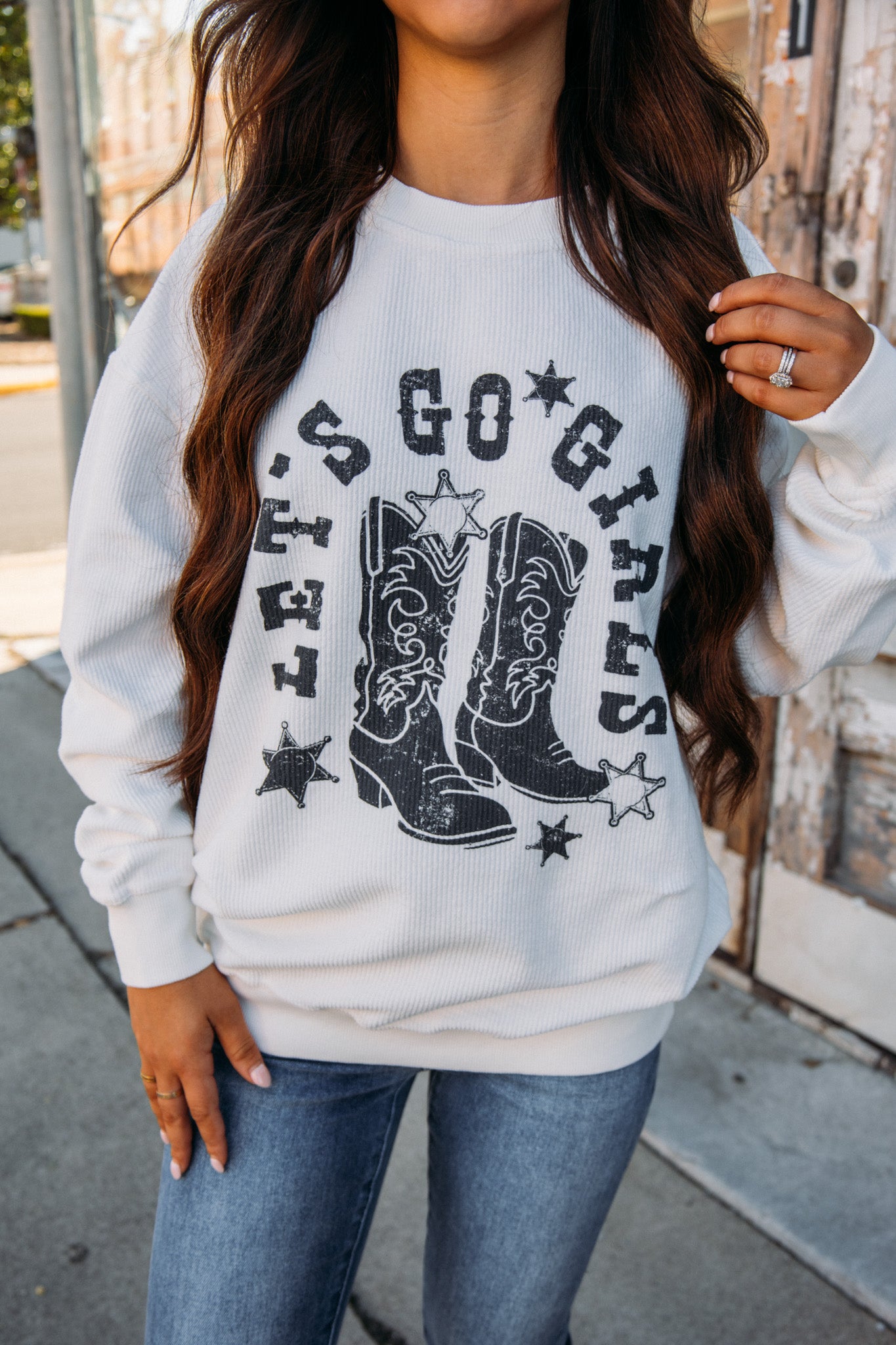 Lets Go Cord - White