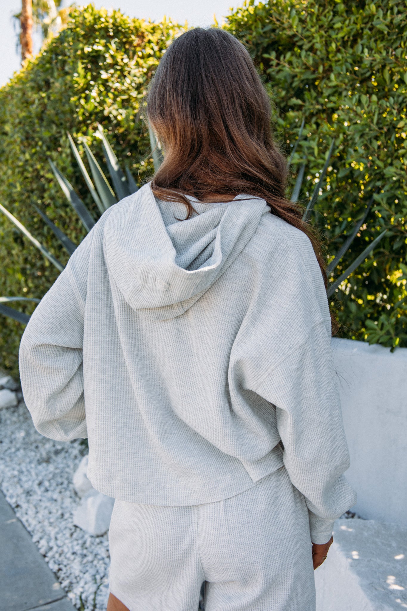 Load image into Gallery viewer, Shana Thermal Hoodie -Heather Light
