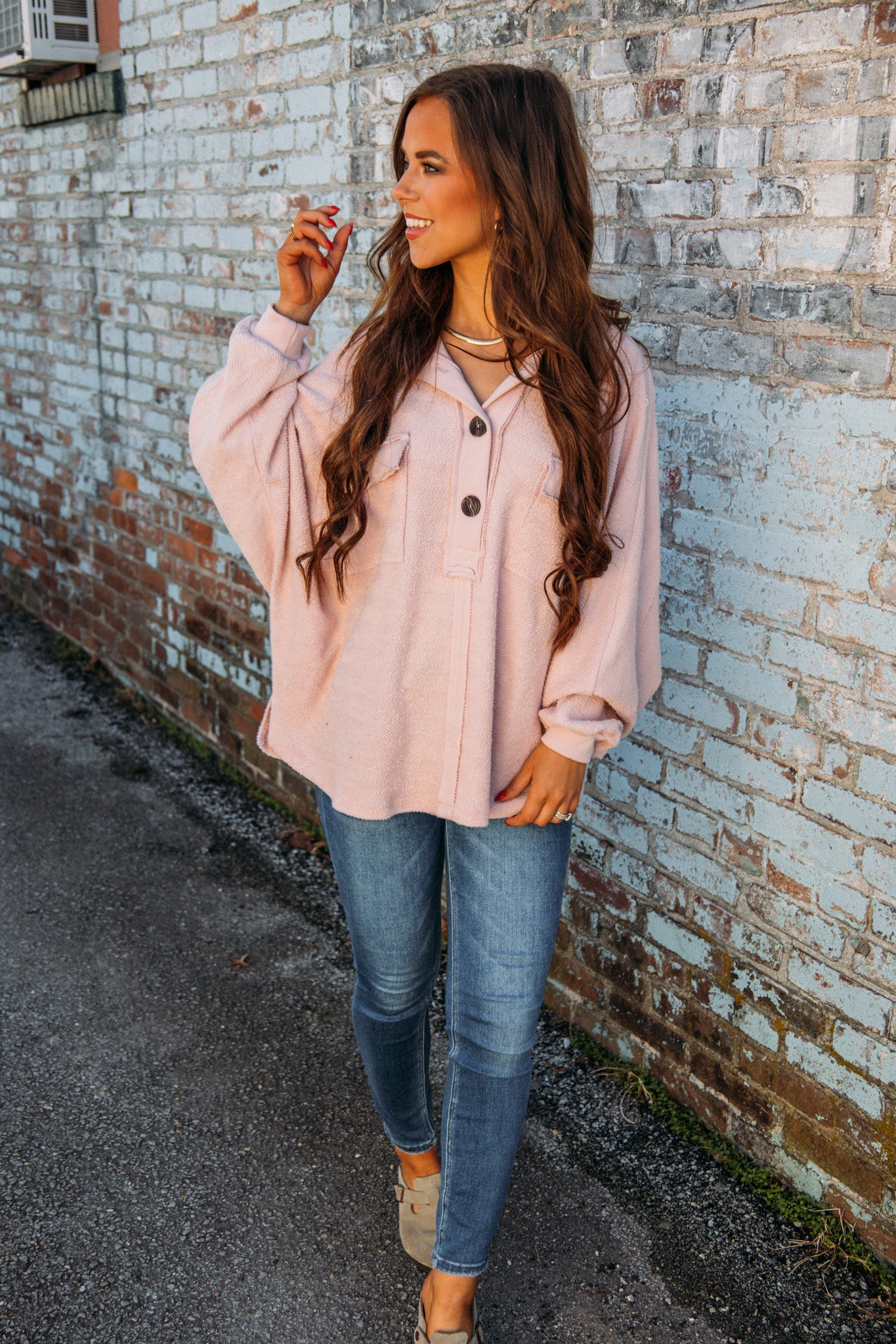 Scout Pullover - Blush