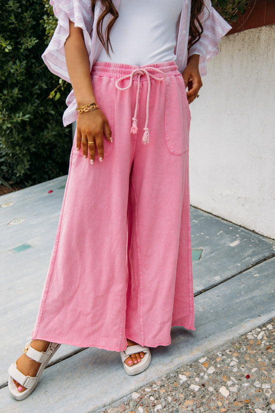 Sunshine On The Horizon Pants - Pink