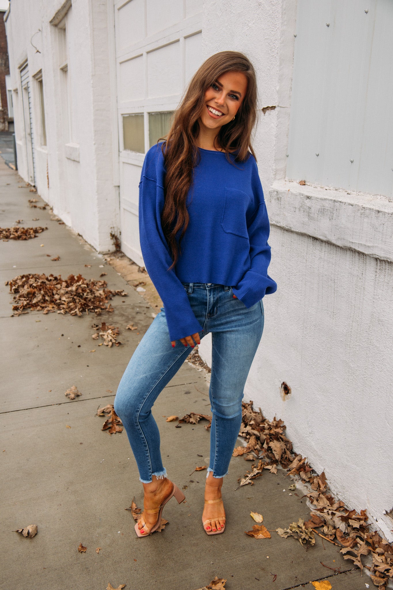 Royal Winter Sweater - Royal Blue