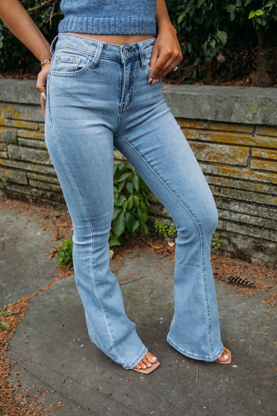 Blue Sky Flare Denim