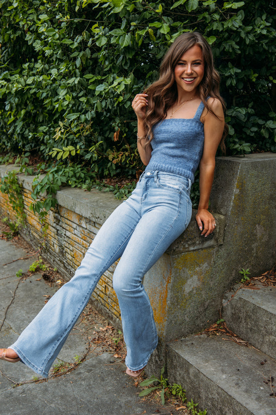 Blue Sky Flare Denim