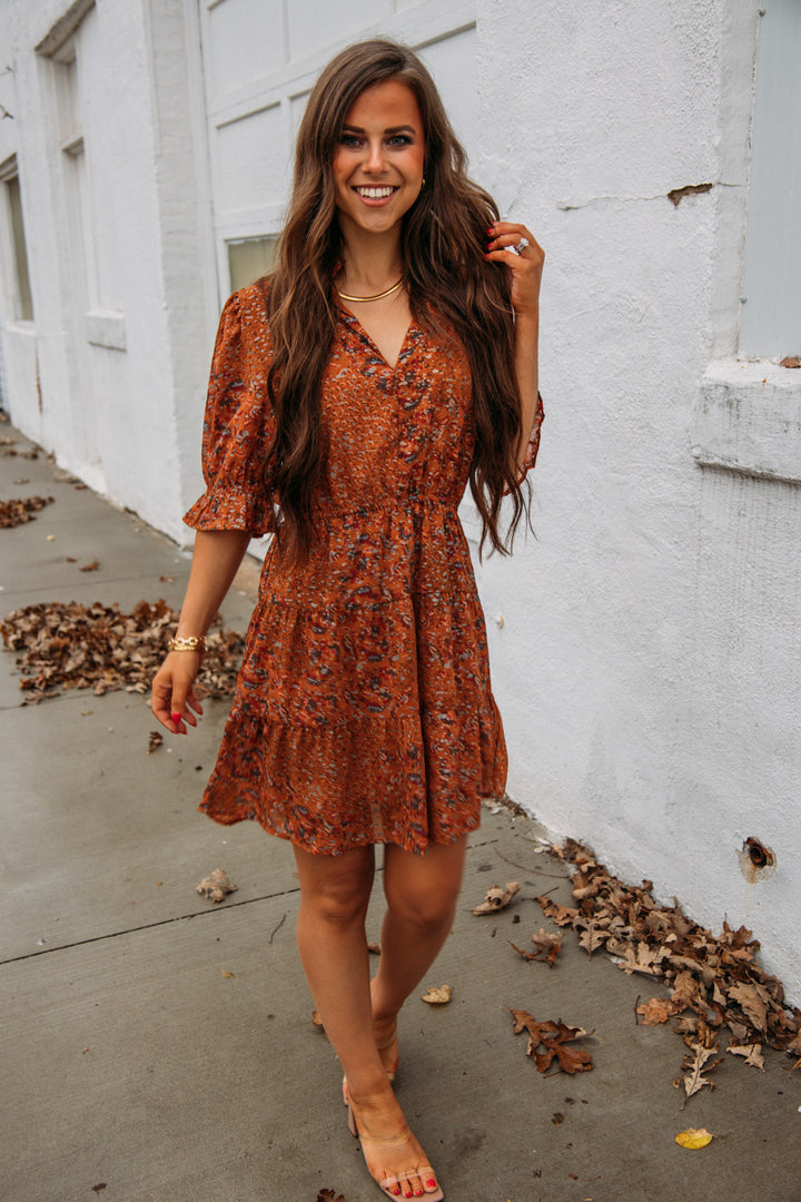 Daytime Glow Dress - Copper