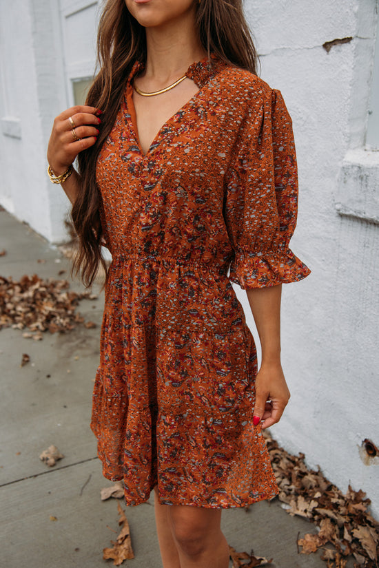 Daytime Glow Dress - Copper