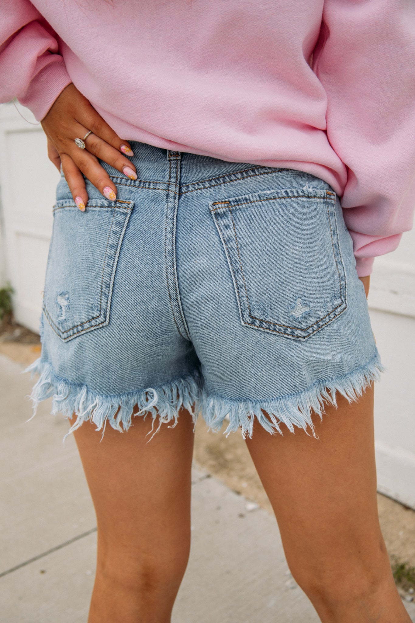 Dear John: Carrie Super High Rise Shorts -St. Barts