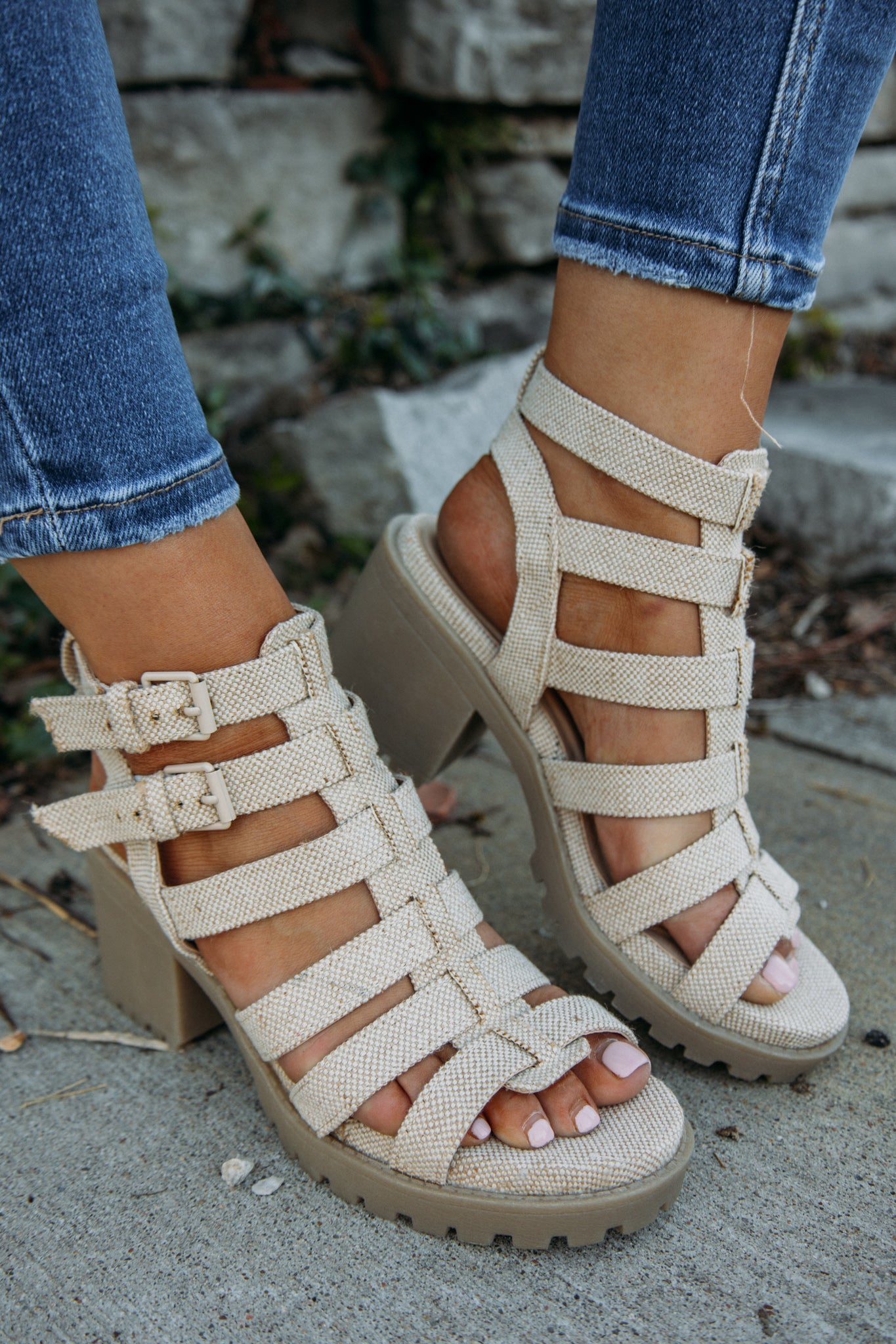 Dirty laundry fun stuff gladiator sandals sale