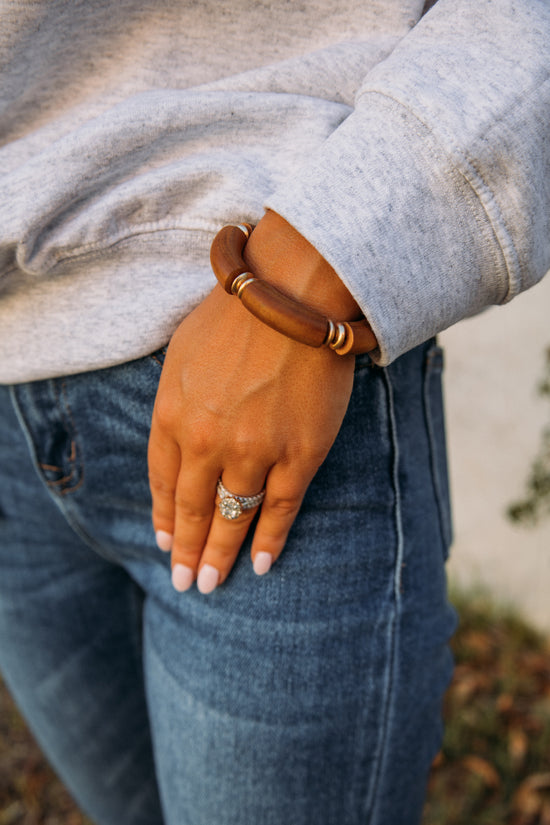 Meritt Bracelet -Brown