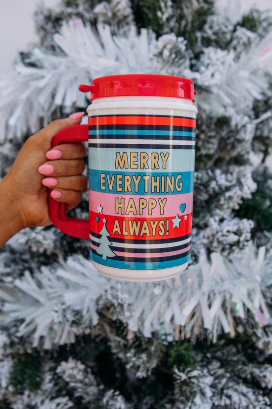 Merry Everything Mug - Stripe