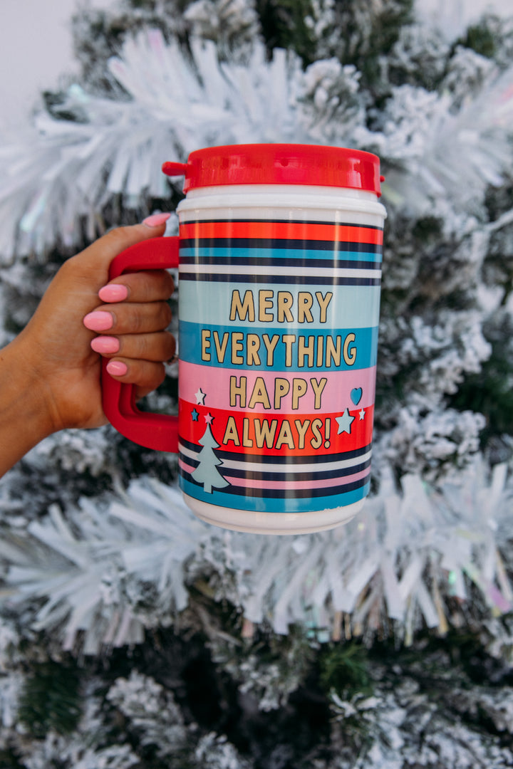 Merry Everything Mug - Stripe