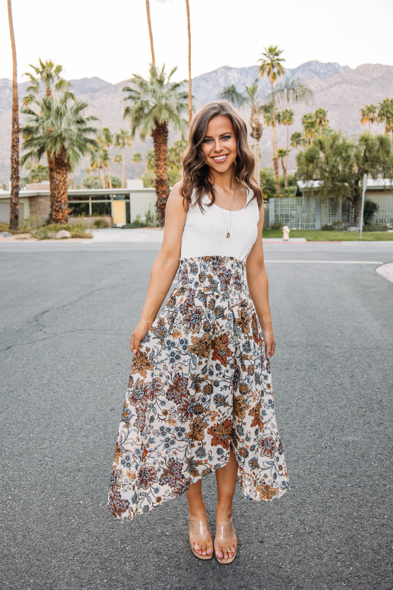 Botanical Skirt -Natural