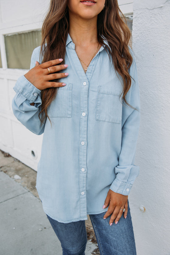 Blue Horizon Top - Jolie Wash