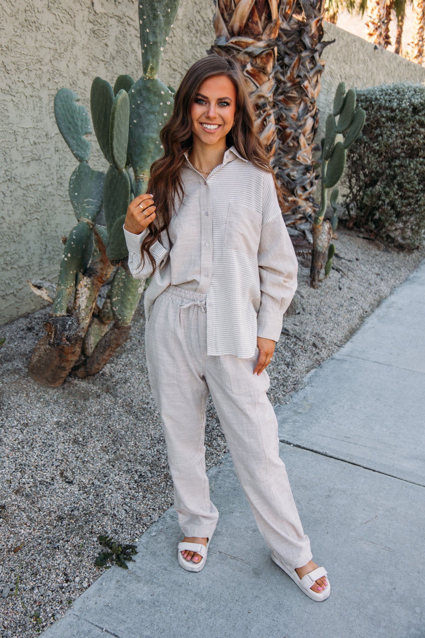 Resort Life Pants -Sand
