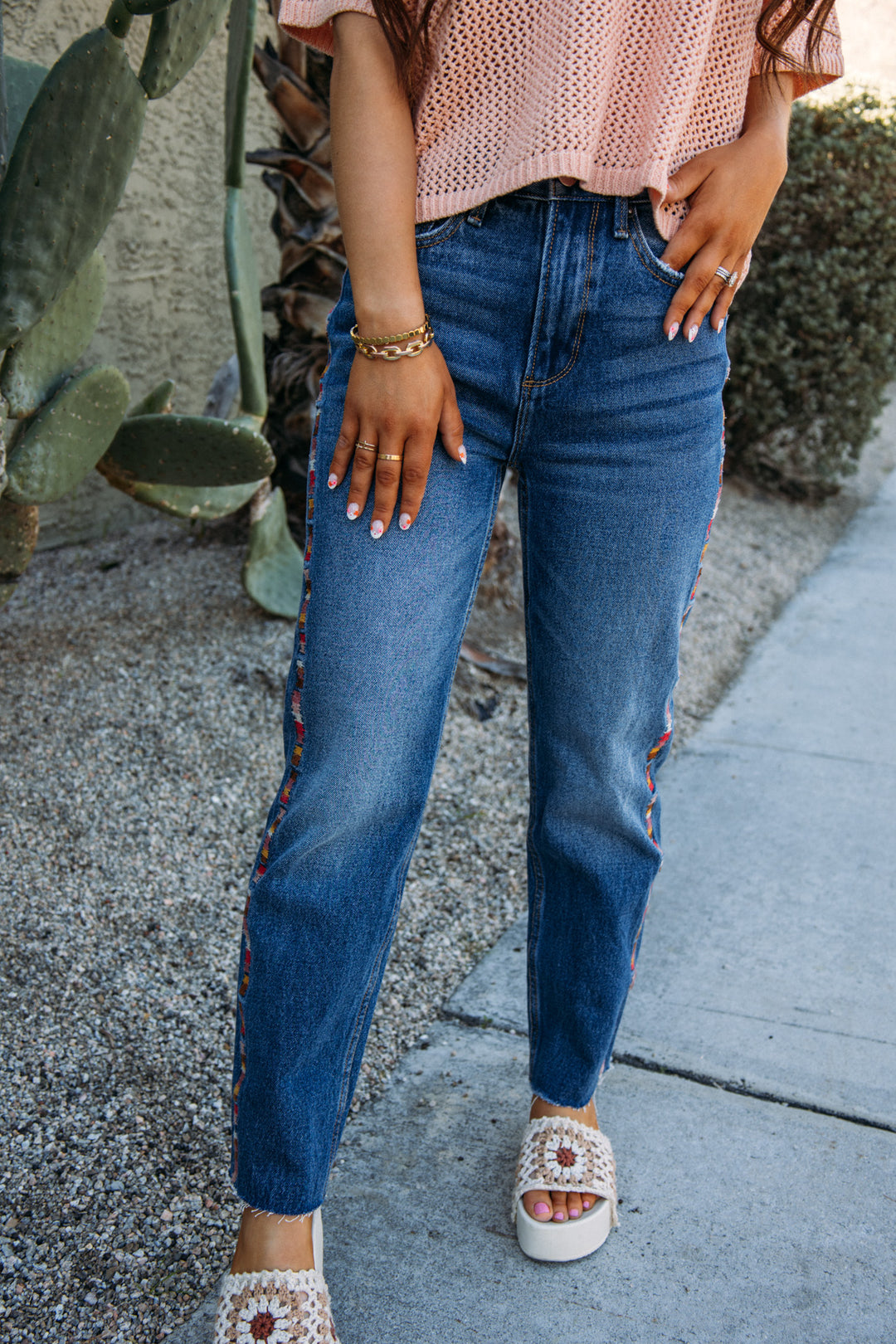 Driftwood: Jackie High Rise Denim -X V