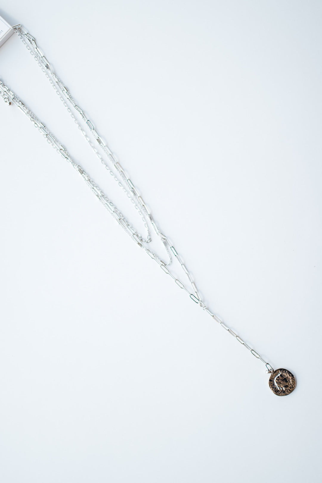 Rosa Silver Layered Necklace