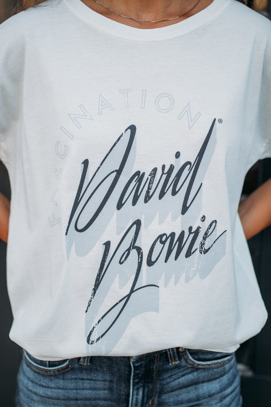 David Bowie Band Tee -White