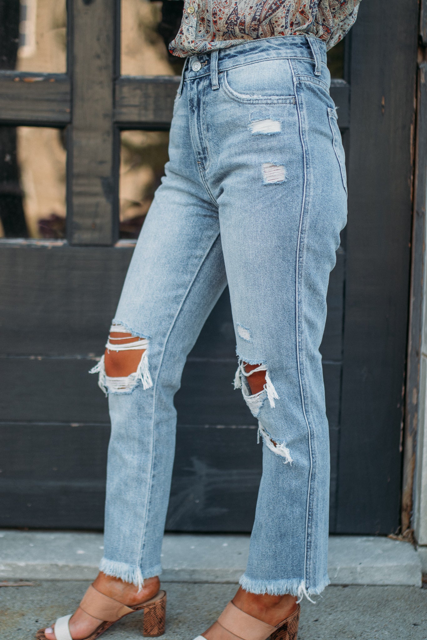 Super high rise on sale denim