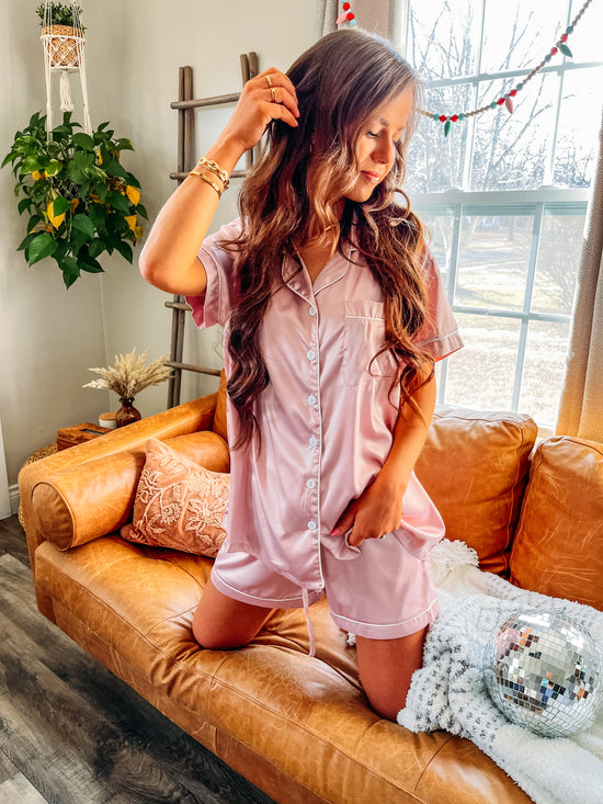 Take Your Time Pajamas - Mauve