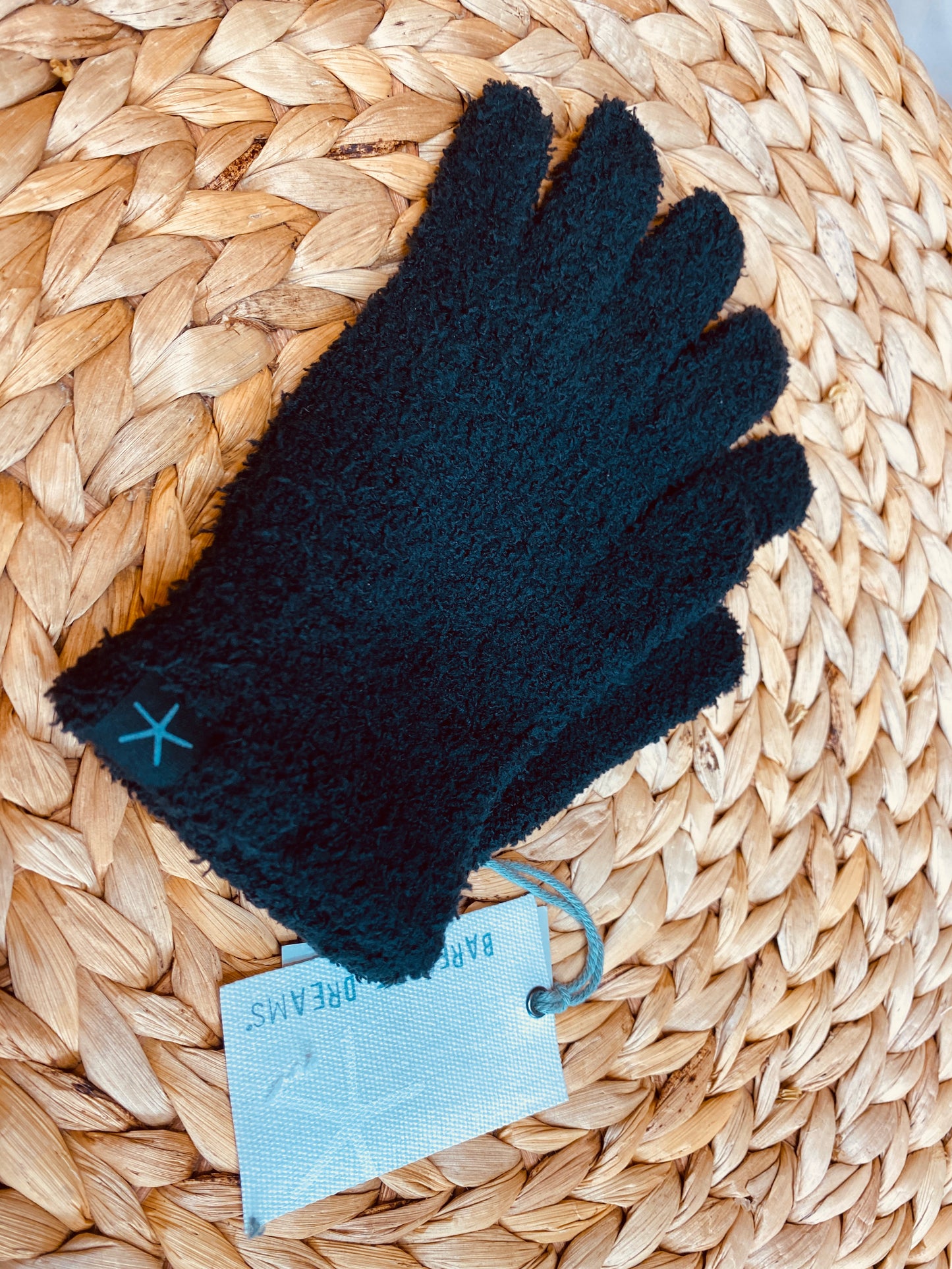 Barefoot Dreams: CozyChic Gloves - Black