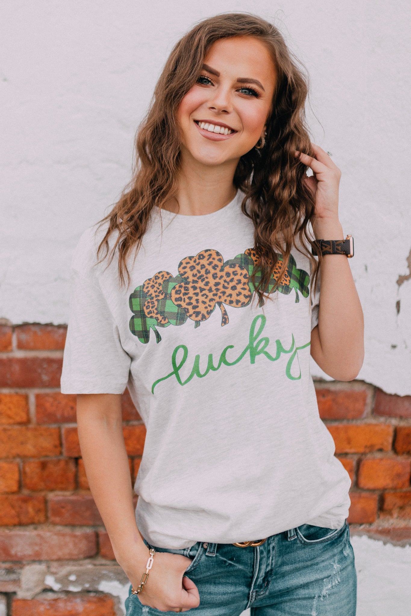 Leopard Lucky Graphic Tee