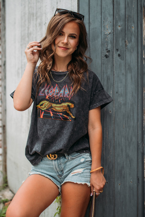 Leopard Graphic Tee