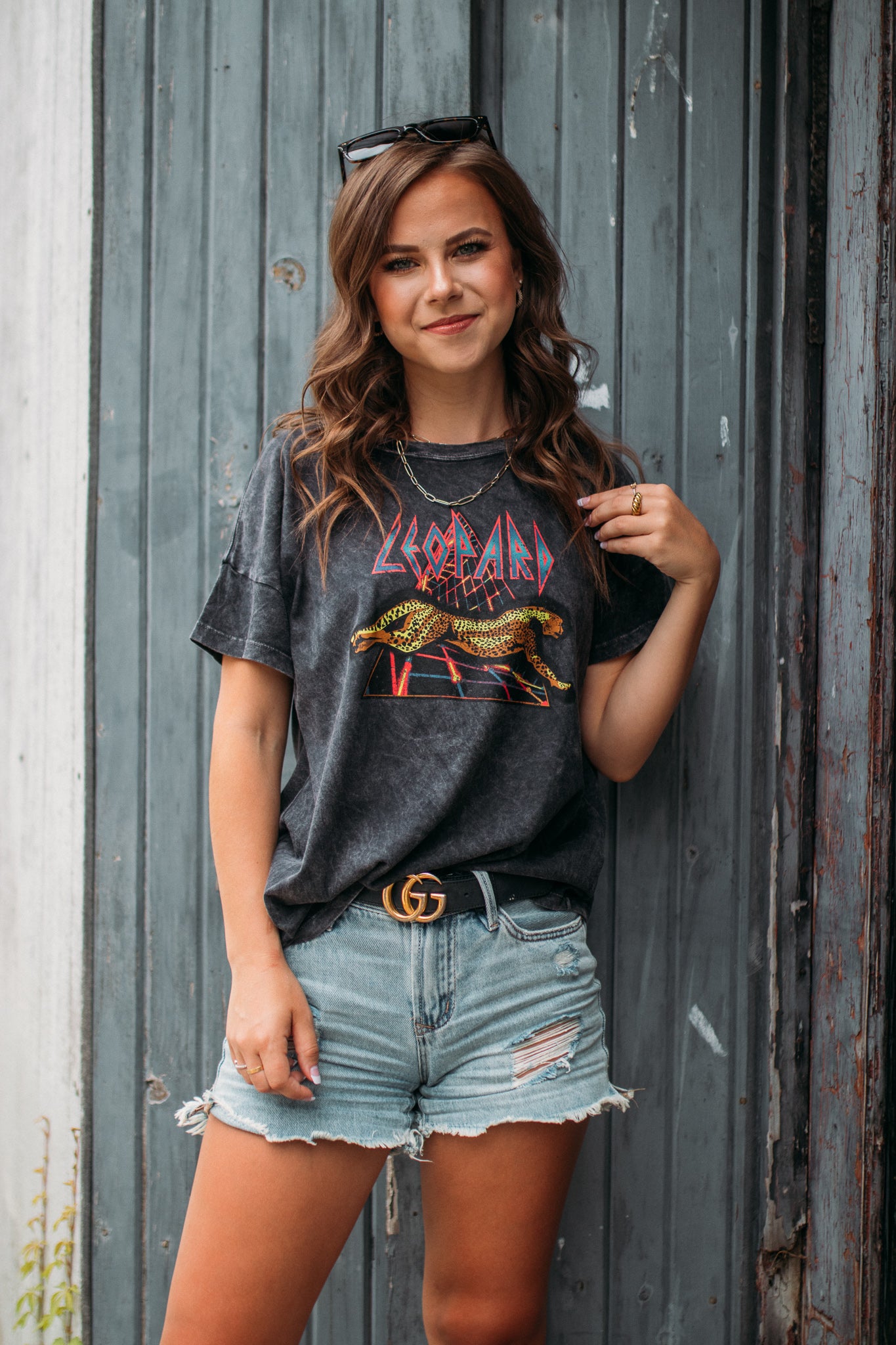 Leopard Graphic Tee